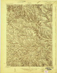 WOODHULL, NY-PA HISTORICAL MAP GEOPDF 15