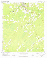 SPRINGFIELD SOUTH, GA HISTORICAL MAP GEO