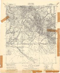 SUNNYSIDE, AZ HISTORICAL MAP GEOPDF 15X1
