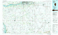 ALEDO, IL-IA HISTORICAL MAP GEOPDF 30X60