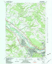 ILION, NY HISTORICAL MAP GEOPDF 7.5X7.5