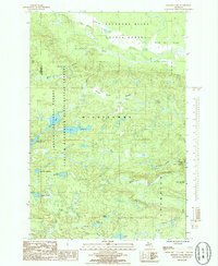 BULLDOG LAKE, MI HISTORICAL MAP GEOPDF 7