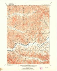 NORTH BEND, WI HISTORICAL MAP GEOPDF 15X