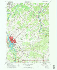 POTSDAM, NY HISTORICAL MAP GEOPDF 7.5X7.