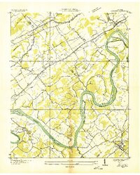 CONCORD, TN HISTORICAL MAP GEOPDF 7.5X7.