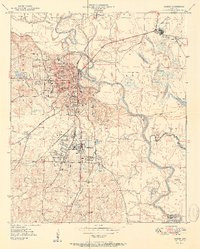 CAMDEN, AR HISTORICAL MAP GEOPDF 7.5X7.5