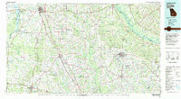 CORDELE, GA HISTORICAL MAP GEOPDF 30X60
