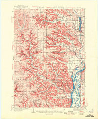 ARKANSAW, WI HISTORICAL MAP GEOPDF 15X15