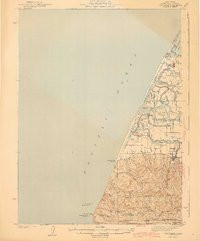 FERNDALE, CA HISTORICAL MAP GEOPDF 15X15