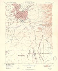 CHICO, CA HISTORICAL MAP GEOPDF 7.5X7.5