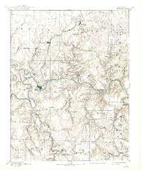 WARSAW, MO HISTORICAL MAP GEOPDF 30X30 G