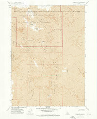 FISSURE BUTTE, ID HISTORICAL MAP GEOPDF