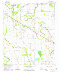 GRADY, AR HISTORICAL MAP GEOPDF 7.5X7.5