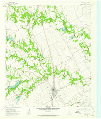 GRANDVIEW, TX HISTORICAL MAP GEOPDF 7.5X