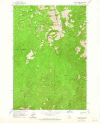 PAPOOSE PEAK, ID HISTORICAL MAP GEOPDF 7