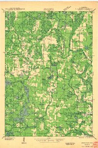 ATHELSTANE, WI HISTORICAL MAP GEOPDF 15X