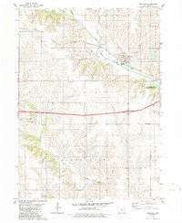 KELLOGG, IA HISTORICAL MAP GEOPDF 7.5X7.
