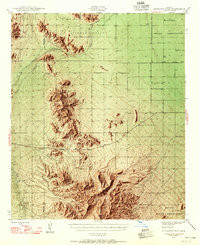 ANTELOPE PEAK, AZ HISTORICAL MAP GEOPDF