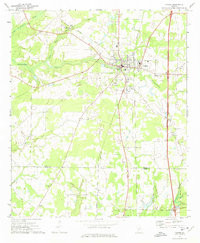 VIENNA, GA HISTORICAL MAP GEOPDF 7.5X7.5