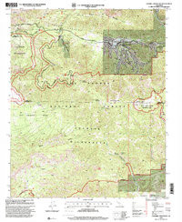 SAWMILL MOUNTAIN, CA HISTORICAL MAP GEOP