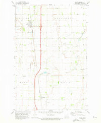BUXTON, ND HISTORICAL MAP GEOPDF 7.5X7.5