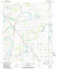 SCOTT, AR HISTORICAL MAP GEOPDF 7.5X7.5