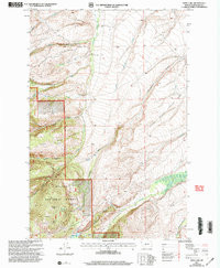 GIPSY LAKE, MT HISTORICAL MAP GEOPDF 7.5