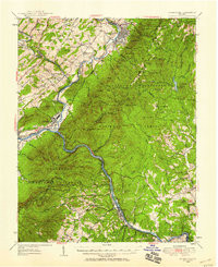 BUENA VISTA, VA HISTORICAL MAP GEOPDF 15