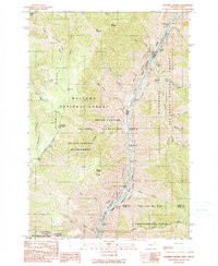 SQUIRREL PRAIRIE, OR-ID HISTORICAL MAP G