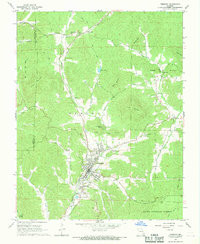 PIEDMONT, MO HISTORICAL MAP GEOPDF 7.5X7
