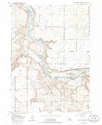 THOUSAND SPRINGS, ID HISTORICAL MAP GEOP