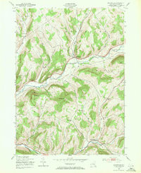 BLOOMVILLE, NY HISTORICAL MAP GEOPDF 7.5