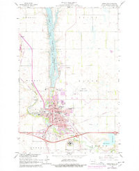 JAMESTOWN, ND HISTORICAL MAP GEOPDF 7.5X