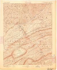POCAHONTAS, VA-WV HISTORICAL MAP GEOPDF