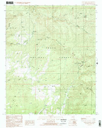 OXBOW MOUNTAIN, AZ HISTORICAL MAP GEOPDF