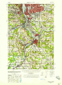 OREGON CITY, OR HISTORICAL MAP GEOPDF 15