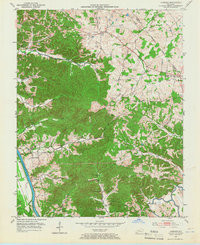LAMASCO, KY HISTORICAL MAP GEOPDF 7.5X7.