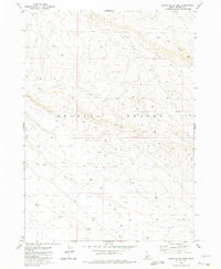 BLACK BUTTE EAST, ID HISTORICAL MAP GEOP