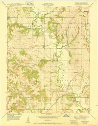 JARBALO, KS HISTORICAL MAP GEOPDF 7.5X7.