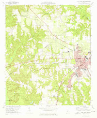 FORT VALLEY WEST, GA HISTORICAL MAP GEOP