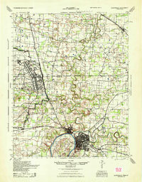 CLARKSVILLE, TN-KY HISTORICAL MAP GEOPDF