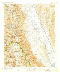 MOUNT WHITNEY, CA HISTORICAL MAP GEOPDF