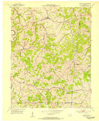 MACKVILLE, KY HISTORICAL MAP GEOPDF 7.5X