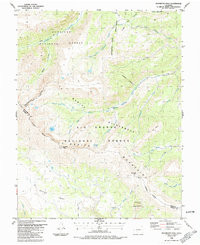 HALFMOON PASS, CO HISTORICAL MAP GEOPDF