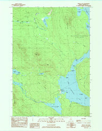 MIDDLE DAM, ME HISTORICAL MAP GEOPDF 7.5