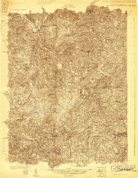 MARTINSVILLE, VA-NC HISTORICAL MAP GEOPD