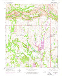 SPRINGER, OK HISTORICAL MAP GEOPDF 7.5X7