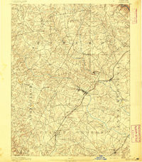LAUREL, MD HISTORICAL MAP GEOPDF 15X15 G