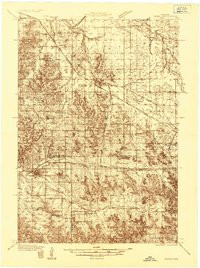 OSSEO, WI HISTORICAL MAP GEOPDF 15X15 GR