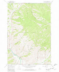 NORTH FORK, ID HISTORICAL MAP GEOPDF 7.5